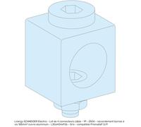 Schneider Electric LVS07052 - 4 connecteurs câble 185mm² Linergy BS - 1P - 250A