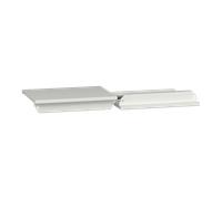 Schneider Electric LVS08372 Plaques Ht Bas ext. L300 blanc