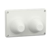 Schneider Electric LVS08899 Passe-cble direct 2 entres