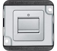 Merten Merten Interrupteur à bascule simple pôle, argent mat MEG3116-7060 Quantité:1