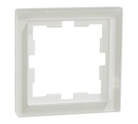 Schneider Electric MEG4010-6520 Cadre de finition verre blanc1