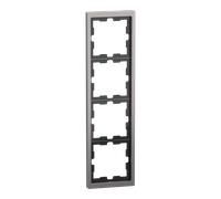 Schneider Electric MEG4040-6550 Cadre de finition nickel 4
