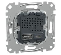 Schneider Electric MEG4366-0140 Mca dble chargeur USB C 21W