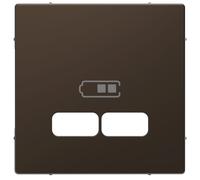Schneider Electric MEG4367-6052 Enjo chargeur double USB mocca