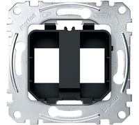 Schneider Electric MEG4566-0003 Mca RJ45x2 Keystone noir