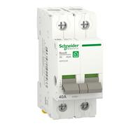 Schneider Electric R9PS240 Interrupteur sectionneur, Resi9, IN, 2P, 40A