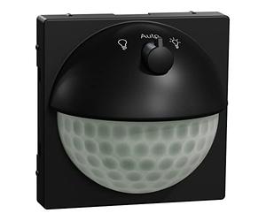 Schneider Electric Merten Argus 180 UP Module capteur avec Interrupteur, détecteur de Mouvement, intérieur, système M, Noir Mat, référence MEG5711-0403