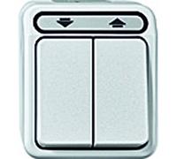 Schneider Electric Merten MEG3715-8019 Aquastar Interrupteur pour volet Roulant Montage en saillie Blanc Polaire IP44