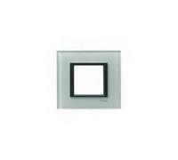 Schneider electric mgu68.002.7 C3 Cadre Class 1 élément, verre gris