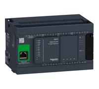 Schneider Electric - Modicon M241, Contrôleur 24e/s Pnp, Ports Ethernet+2 Série, 24vcc