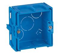 Schneider Electric - Modulo - boîte carrée - 1 poste - P50mm - entrées 2xØ20 + 2x25 + 4xØ20/25mm - ALB71302