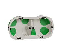 Schneider Electric - Multifix air, boîte étanche 2 postes entraxe 71mm, diam. 67 mm, prof. 40 mm - IMT35000