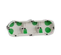 Schneider Electric - Multifix air, boîte étanche 3 postes entraxe 71mm, diam. 67 mm, prof. 40 mm - IMT35031