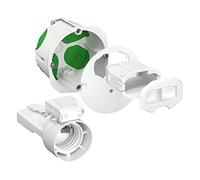 Boîte d'applique DCL + douille E27 + connecteur - Ø 67 mm - Profondeur 40 mm - Multifix Air - IMT35026 - Schneider