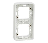 Schneider Electric MUR39151 Cadre 2P blanc vertic encastr
