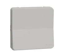 Schneider Electric - Mureva Styl - Bouton poussoir - composable - IP55 IK08 - connexion auto - blanc - MUR39027