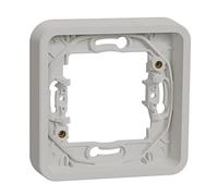 Schneider Electric - Mureva Styl - Cadre 1 poste - encastré - IP55 - IK08 - blanc - MUR39107