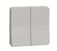 Schneider Electric Interrupteur double va-et-vient Mureva Styl MUR39022 composable IP55 IK08 blanc