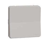 Prise terre étanche complet Mureva 1 poste blanc Schneider