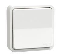 Schneider Electric - Mureva Styl - Va et vient - complet encastré - IP55 - IK08 connex auto - blanc - MUR39037