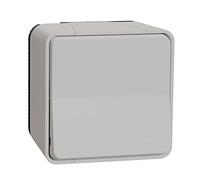 Schneider Electric - Mureva Styl, Va et vient - complet saillie - IP55 - IK08 connexion auto - blanc - MUR39021