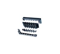 Schneider Electric NSYDCD248 Plaque 8entres cble 112x36mm
