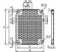 Schneider Electric - Nsymr66 Plaque De Montage (l X L) 600 Mm X 600 Mm 1 Pc(s)
