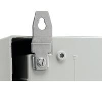 Schneider Electric Support mural NSYPFXPLM acier inoxydable 80 x 155 x 40 mm 1 pièce