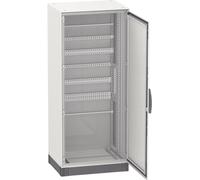 Schneider Electric NSYSM16640T Boîtier 600 x 1600 x 400 Tôle dacier gris clair (RAL 7035) 1 pc(s)
