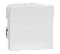 Wiser unica - bouton poussoir - 10a - zigbee - blanc - mécanisme seul
