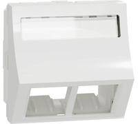 Schneider Electric NU942418 Prise de données couvercle avant (l x H x P) 45 x 45 x 27 mm 1 pc(s) blanc