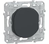 Schneider Electric - Obturateur appareillage encastré - anthracite - Ovalis - Schneider anthracite