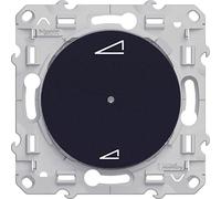 Schneider Electric - Odace + Anthracite, variateur universel à poussoir PlusLink - S540560