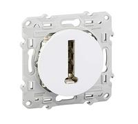 Prise téléphone 1 poste Odace Blanc Schneider