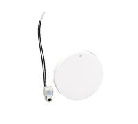 Schneider Electric - Odace, enjoliveur Blanc, livré avec 1 LED bleu 0,15 mA connexion par câble - S520297