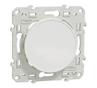 Schneider Electric - Odace - Obturateur blanc (RAL 9003) - Fixation par vis - S520666