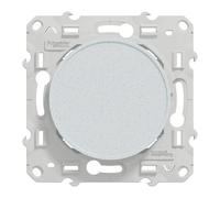 Schneider Electric - Odace - Obturateur blanc Recyclé - Fixation par vis - S510666