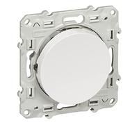 Schneider Electric Poussoir simple Odace SC5S52A206 230 V Blanc