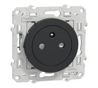 Schneider Electric - Odace - Prise de courant 2P+T affleurante - Anth -avec griffes - S545052