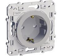 Odace prise de courant 2p+t standard allemand à vis connexion à vis schneider