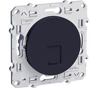 Schneider Electric - Odace, prise RJ45 Anthracite, sans connecteur - S540400