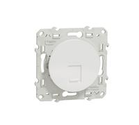 Schneider Electric S520471 Prise RJ45 Cat 5E FTP Odace Blanc