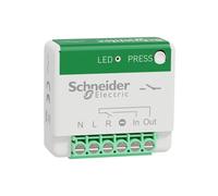 Schneider Electric Actionneur micro-module Odace sans fil sans pile Relais NO/NF 40x45x20 mm Blanc