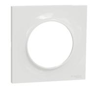 SCHNEIDER ELECTRIC Plaque de finition BLANC pour interrupteur ODACE