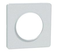 Schneider Electric - Odace Touch - plaque de finition 1 poste - Blanc Recyclé - S510802