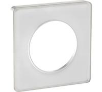 Schneider Electric - Odace Touch, plaque Translucide Blanc 1 poste - S520802R