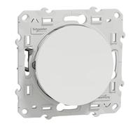 Schneider Electric - Odace, va-et-vient Blanc, 10 A à griffes - S525204