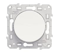 Schneider Electric - Odace, va-et-vient Blanc, 10 A, à vis - S520204