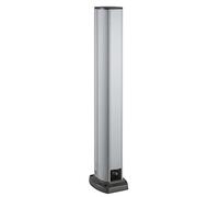 Schneider Electric - OptiLine 45 - colonnette aluminium - 2 faces 90 x 116 mm - 0,7 m - ISM20202
