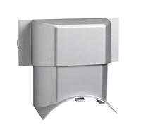 Schneider Electric - OptiLine 45 - dérivation de goulotte vers passage de plancher, gris aluminium - ISM20827